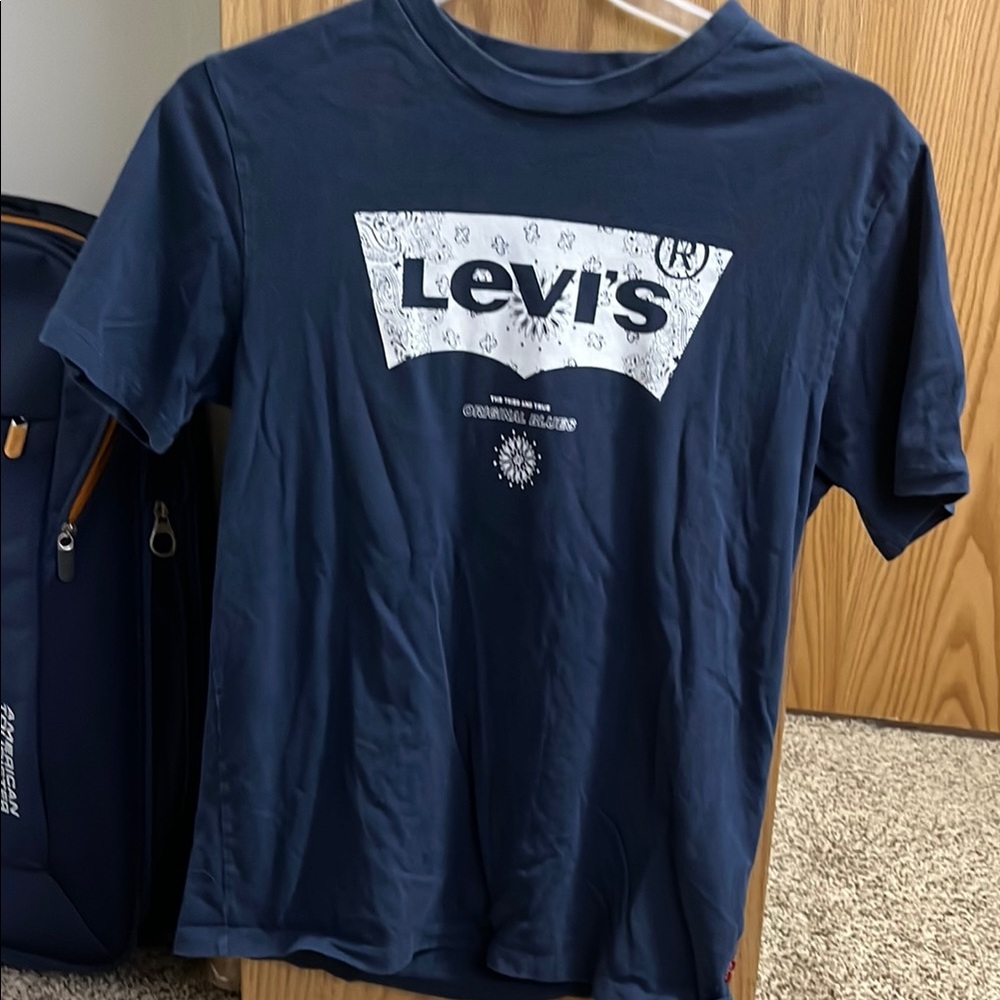 Levi's Dark Blue Logo Tee